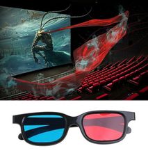 Red Blue 3D Glasses For Dimensional Anaglyph Movie Game DVD